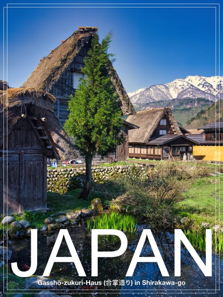 Japan - Gasshō-zukuri-Haus Shirakawa-go